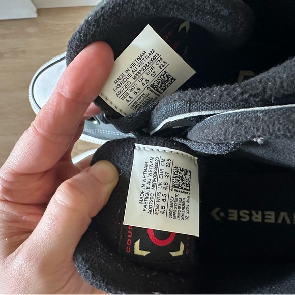 Converse High Top Winter Shoes - Picture 7 of 8